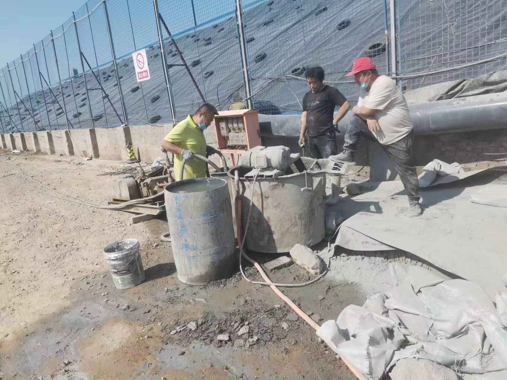 广德袖阀管注浆